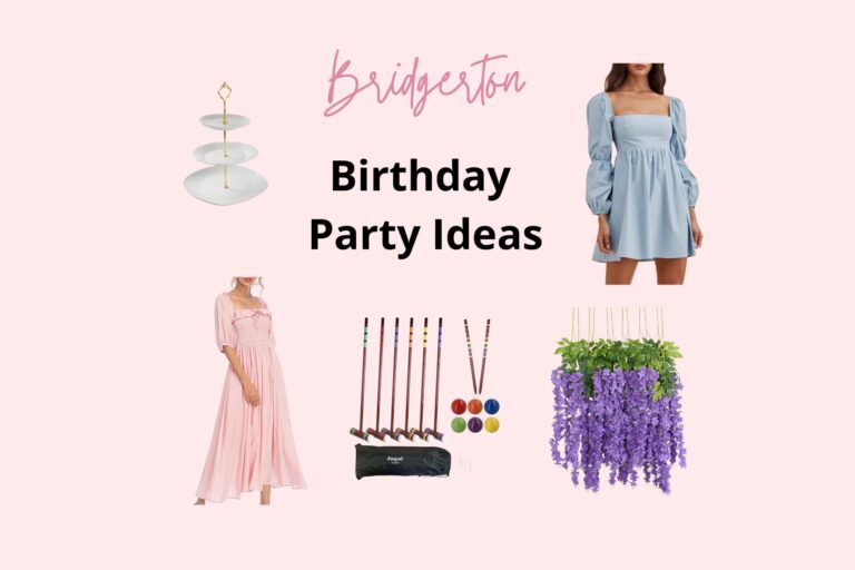 bridgerton themed birthday party ideas