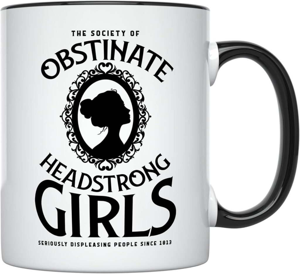 pride and prejudice mug