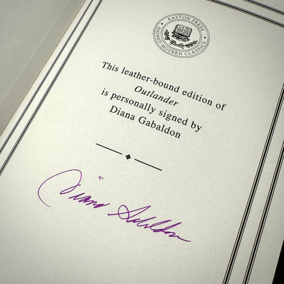 signed outlander edition